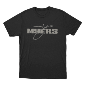 Ty Myers Signature Logo Unisex T Shirt Black