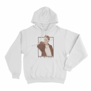 Vintage Ty Myers Portrait Unisex Hoodie White