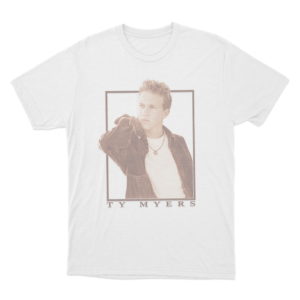 Vintage Ty Myers Portrait Unisex T Shirt White